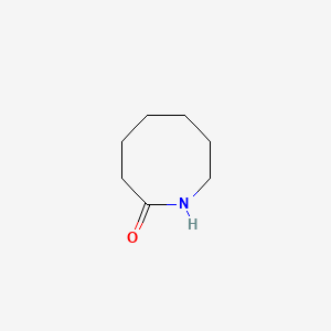 molecular formula C7H13NO B1197962 2-Azacyclooctanone CAS No. 673-66-5