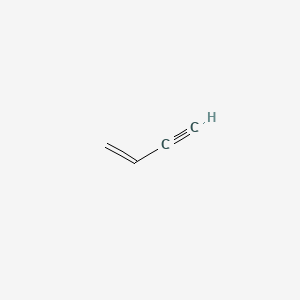 molecular formula C4H4 B1197963 1-Buten-3-yne CAS No. 689-97-4
