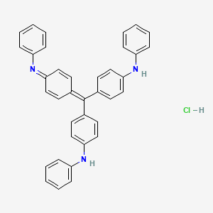 molecular formula C37H30ClN3 B1197965 Spirit blue CAS No. 2152-64-9