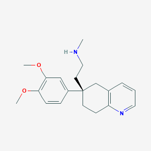 molecular formula C20H26N2O2 B1197981 (-)-Tortuosamine 