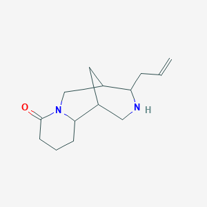 molecular formula C14H22N2O B1197986 Angustifoline 