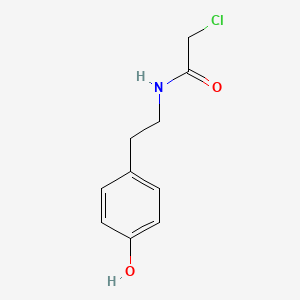 molecular formula C10H12ClNO2 B1197990 N-Chloroacetyltyramine CAS No. 52399-83-4