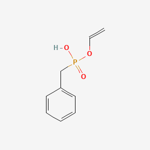 molecular formula C9H11O3P B1197991 Ethenyl hydrogen benzylphosphonate CAS No. 54950-93-5