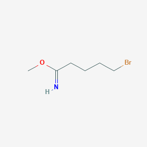 Pentanimidic acid, 5-bromo-, methyl ester