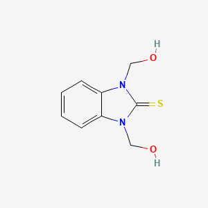 molecular formula C9H10N2O2S B11979992 Thibenzazoline CAS No. 6028-35-9