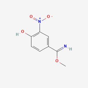 Methyl-4-hydroxy-3-nitrobenzimidate