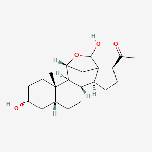 21-Deoxytetrahydroaldosterone