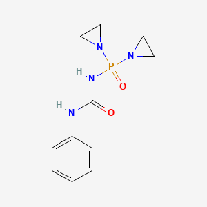 molecular formula C11H15N4O2P B1198026 C 73 (Pharmaceutical) CAS No. 3143-89-3