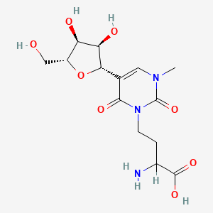 3-(3-Amino-3-carboxypropyl)-1-methylpseudouridine
