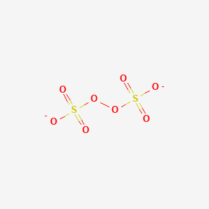 molecular formula O8S2-2 B1198043 过硫酸盐 CAS No. 15092-81-6