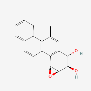 9,10-Epoxy-7,8-dihydroxy-7,8,9,10-tetrahydro-5-methylchrysene