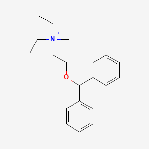 molecular formula C20H28NO+ B1198067 Emetonium CAS No. 19213-48-0