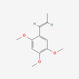 molecular formula C12H16O3 B1198078 alpha-Asarone CAS No. 494-40-6