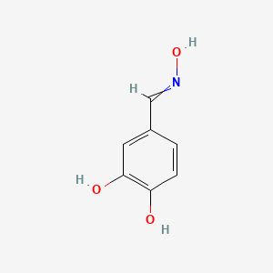 molecular formula C7H7NO3 B1198089 3,4-Dihydroxybenzaldehyde oxime 