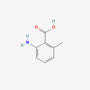 molecular formula C8H9NO2 B1198090 2-Amino-6-methylbenzoic acid CAS No. 4389-50-8