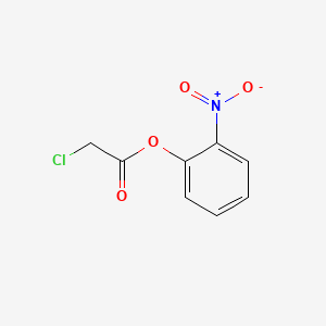molecular formula C8H6ClNO4 B1198092 2-Nitrophenyl chloroacetate CAS No. 24265-34-7