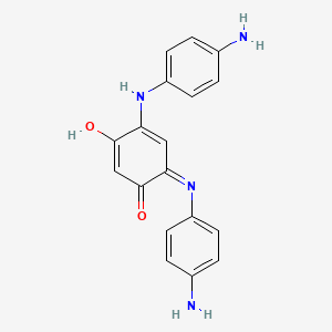 molecular formula C18H16N4O2 B1198100 Haaapbmi CAS No. 41137-96-6