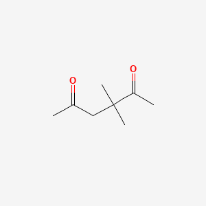 molecular formula C8H14O2 B1198103 3,3-Dimethyl-2,5-hexanedione CAS No. 866-71-7