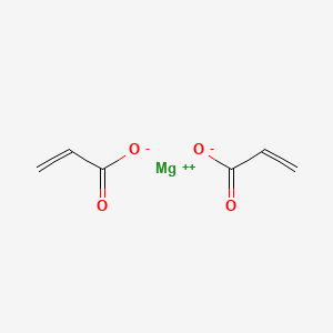 molecular formula C6H6MgO4 B1198104 Magnesium acrylate CAS No. 5698-98-6