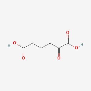 molecular formula C6H8O5 B1198116 2-Oxoadipic acid CAS No. 3184-35-8