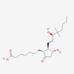 7-[(1R,2R,3R)-3-hydroxy-2-[(3R)-3-hydroxy-4,4-dimethyloct-1-enyl]-5-oxocyclopentyl]heptanoic acid