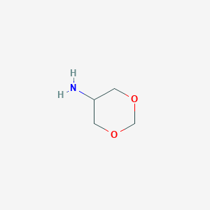 molecular formula C4H9NO2 B119814 1,3-Dioxan-5-amine CAS No. 154917-36-9