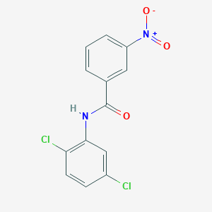 molecular formula C13H8Cl2N2O3 B11981430 N-(2,5-dichlorophenyl)-3-nitrobenzamide 