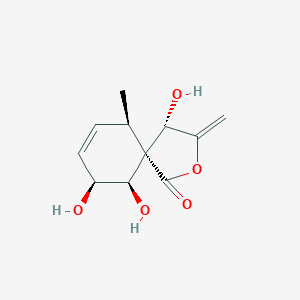 molecular formula C11H14O5 B1198149 Massarigenin A 
