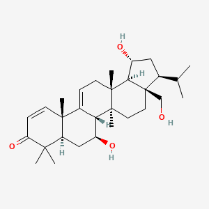 molecular formula C30H46O4 B1198150 Rubiarbonone E 