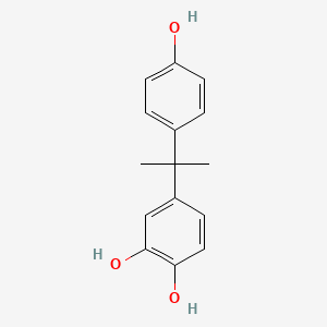 molecular formula C15H16O3 B1198156 5-hydroxybisphenol A CAS No. 79371-66-7
