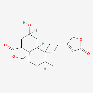 molecular formula C20H26O5 B1198172 Articulin CAS No. 75478-98-7
