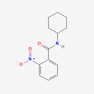 molecular formula C13H16N2O3 B11981902 N-cyclohexyl-2-nitrobenzamide CAS No. 1780-21-8
