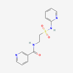 2-(Nicotinoylaminoethanesulfonylamino)pyridine