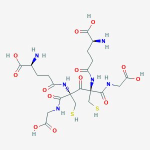 molecular formula C21H32N6O13S2 B1198199 Gscosg CAS No. 78971-64-9