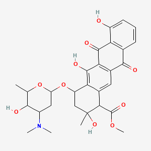 molecular formula C29H33NO10 B1198200 Auramycin D CAS No. 82002-76-4