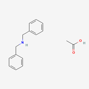 molecular formula C16H19NO2 B1198201 Dibenzylamine acetate CAS No. 72088-84-7