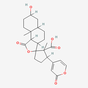 molecular formula C24H30O7 B1198206 Marinoic acid CAS No. 167172-84-1