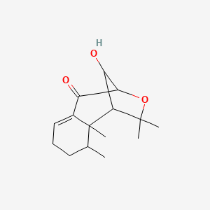 molecular formula C15H22O3 B1198207 Nardofurane CAS No. 42438-76-6