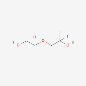molecular formula C6H14O3 B1198212 2-(2-Hydroxypropoxy)propan-1-ol CAS No. 25322-69-4