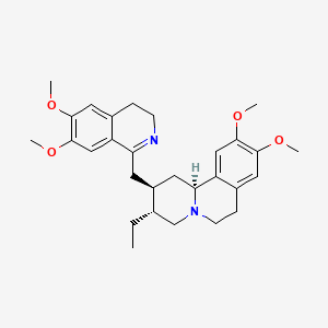 molecular formula C29H38N2O4 B1198215 O-Methylpsychotrine CAS No. 523-01-3