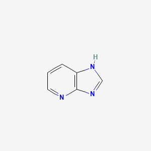 molecular formula C6H5N3 B1198216 1H-Imidazo[4,5-b]pyridine CAS No. 273-21-2