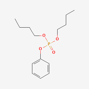 molecular formula C14H23O4P B1198222 Dibutyl phenyl phosphate CAS No. 2528-36-1