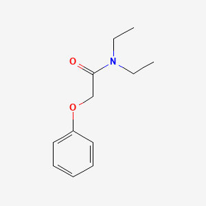 molecular formula C12H17NO2 B1198223 N,N-Diethyl-2-phenoxyacetamide CAS No. 3613-97-6