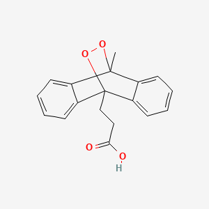 [2'-Carboxylethyl]-10-methyl-anthracene endoperoxide