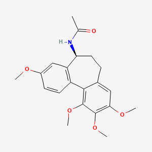 molecular formula C21H25NO5 B1198253 N-Acetylcolchinol,methyl ether CAS No. 65967-01-3