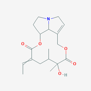 4-Ethylidene-7-hydroxy-6,7-dimethyl-2,9-dioxa-14-azatricyclo[9.5.1.014,17]heptadec-11-ene-3,8-dione