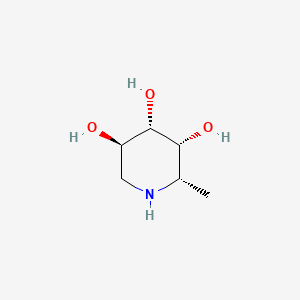 (2S,3R,4S,5R)-2-methylpiperidine-3,4,5-triol
