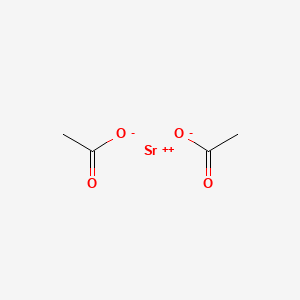 molecular formula C2H4O2Sr B1198276 Strontium acetate CAS No. 543-94-2