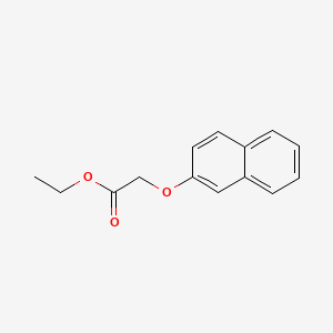 molecular formula C14H14O3 B1198288 ETHYL 2-(NAPHTHALEN-2-YLOXY)ACETATE CAS No. 6036-14-2
