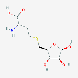 molecular formula C9H17NO6S B1198298 S-Ribosylhomocysteine 